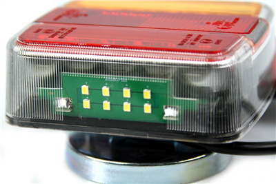 Sada koncových LED světel na magnet, s odrazkou MAR-POL