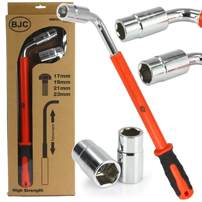 Klíč L teleskopický na kolové matice 17-19-21-23 mm BJC