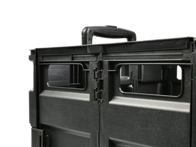Přepravní skládací box, nákupní vozík na kolečkách 35 kg GEKO