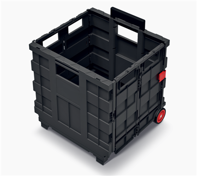 Přepravní skládací box, nákupní vozík na kolečkách Cart T KISTENBERG