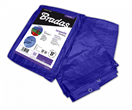 BRADAS BR-PLL4/5 Plachta zakrývací 5x4m, 50g, modrá STANDARD