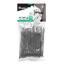 BRADAS BR-TS1125100GY Stahovací pásky na vodiče 2.5x100mm, 100ks GRAY