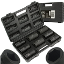 BJC M58276 Nástrčné rázové hlavice 3/4", 17-32mm, sada 8ks BJC