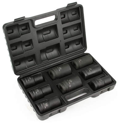 Nástrčné rázové hlavice 3/4", 17-32mm, sada 8ks BJC