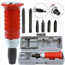 MAR-POL M61010 Úderový šroubovák s bity 6ks, 1/2" MAR-POL