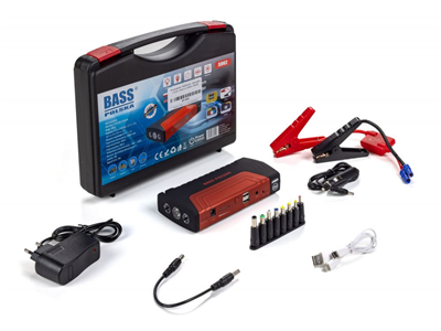 Powerbanka 15000mAh, 400-900A s funkcí startu a světlem BASS