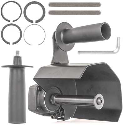 Nástavec pro úhlovou brusku na broušení, satinování, strukturování, závit M14 GEKO