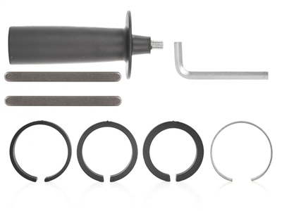 Nástavec pro úhlovou brusku na broušení, satinování, strukturování, závit M14 GEKO