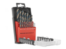 TVARDY T02001 Vrtáky do kovu HSS, DIN 338, 1-10mm, sada 19ks TVARDY