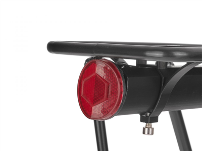 Nosič zadní na jízdní kolo, hliníkový se vzpěrami, 50kg KELTIN