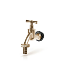 PROSPERPLAST ITAP3-GOLD Kohoutek 1/2" pro nádrž na dešťovou vodu, zlatý TAP