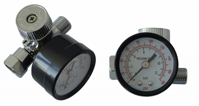 Regulátor tlaku vzduchu celokovový MAR-POL 1/4"