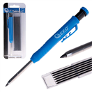 GEKO G29004 Tužka stavební, tesařská, s pouzdrem a vyměnitelnou tuhou, 2,8mm, tvrdost HB GEKO