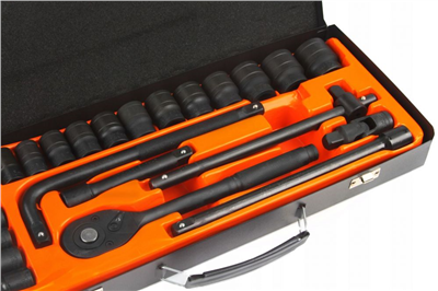 Profesionální Gola sada 1/2" 12-hran, 8-32mm, 24ks BJC