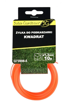 GEKO G73998-5 Struna čtvercový profil 1.3mm x 10m JOHN GARDENER