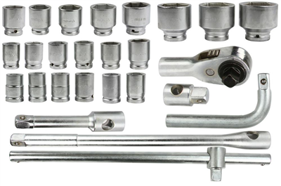 Gola sada 3/4" a 1" 26ks 21-65mm, 6-hran, MAR-POL