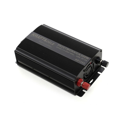 Měnič napětí 12V/230V, 350W, modifikovaná sinusovka KRAFT&DELE