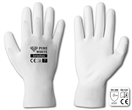 BRADAS BR-RWPWH9 Rukavice ochranné 9" polyuretan PURE WHITE