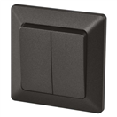 EMOS A6100.8 Přepínač dvojitý střídavý č. 6+6, antracit