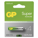GP B01114 Alkalická baterie GP Super AAA (LR03)