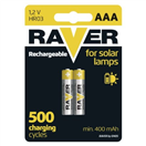 Raver B7414 Nabíjecí baterie do solárních lamp RAVER SOLAR AAA (HR03) 400 mAh