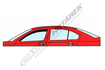 Ofuky oken BMW 3er 2012-2019 (přední, F31)