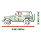 Kegel-Blazusiak 5-4119-248-3020 Ochranná plachta Mobile Garage na auto Land Rover Defender 1990-2016 (3 dveře)