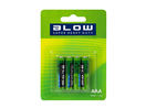 BLOW 06436665 Baterie AAA (LR03) Zn-Cl BLOW Super Heavy Duty 4ks / blistr