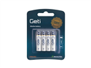 GETI 04270424 Baterie AAA (LR03) alkalická GETI 1,5V Blistr (4 kusy)
