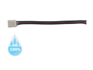 TIPA 04150907 Konektor nepájivý pro RGB LED pásky 5050 30,60LED/m o šířce 10mm s vodičem, voděodolný IP68