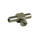 TIPA 03390057 Redukce F konektor/ F 2xzdířka T