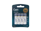 GETI 04270423 Baterie AA (LR6) alkalická GETI 1,5V Blistr (4 kusy)