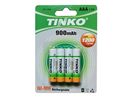 TINKO 04250272 Baterie AAA (R03) nabíjecí 1,2V/900mAh TINKO NiMH 4ks