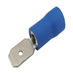 Konektor faston 4.8mm, vodič 1.5-2.5mm modrý