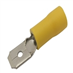 Konektor faston 6.3mm, vodič 4.0-6.0mm žlutý