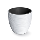 PROSPERPLAST 06438772 Květináč FURU bílý 34,9cm