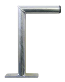 TIPA 14560813 Anténní držák 25cm na zeď, trubka 28/2mm, výška 12cm žár.