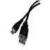 Kabel TIPA USB 2.0 A/Micro USB 1,8m černý