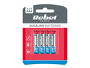 REBEL 04270494 Baterie AAA LR03 alkalická REBEL Alkaline Power 4ks / blistr BAT0060B