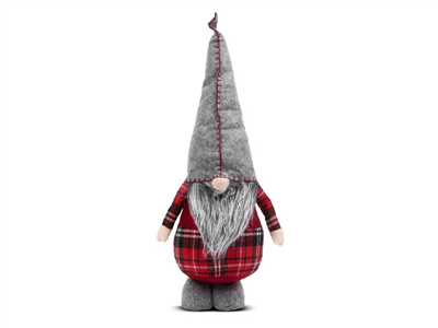 Dekorace vánoční FAMILY 58366A Skandinávský trpaslík 60cm