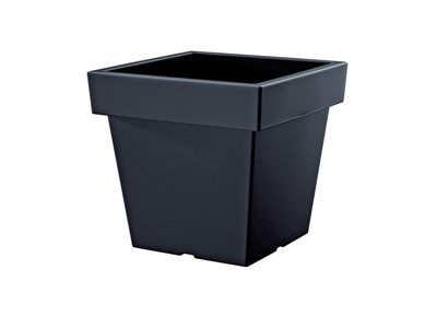 Květináč LOFLY LOW antracit 19,3cm