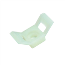 CIMCO 03040890 Příchytka stahovací pásky 30x15mm bílá, 100ks