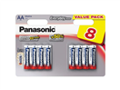 PANASONIC 04270295 Baterie AA (R6) alkalická PANASONIC Everyday Power 8ks / blistr