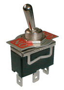 TIPA 02610017 Přepínač páčkový 2pol./3pin ON-ON 250V/10A