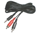TIPA 03510010 Kabel TIPA JACK 3.5 stereo/2xCINCH 1,5m