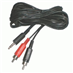 Kabel TIPA JACK 3.5 stereo/2xCINCH 5m