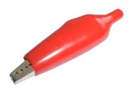 TIPA 03380052 Krokosvorka velká s bužírkou červená L=55mm