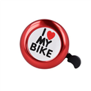 FOREVER 06435039 Zvonek na kolo FOREVER Red I love my bike