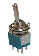 TIPA 02610004 Přepínač páčkový 2pol./6pin ON-ON mini