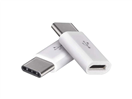 TIPA 03390300 Redukce USB micro - USB C, bílá